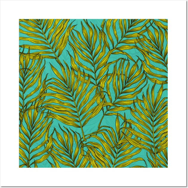 Palm leaves Wall Art by katerinamk